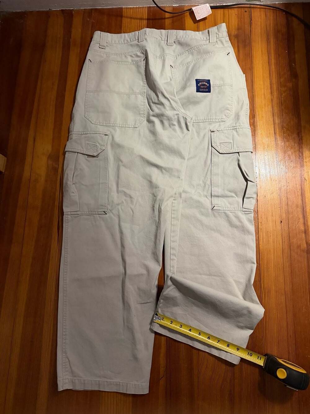 Arizona Jean Co. Vintage Y2K Wide Leg Utility Cargo Pants